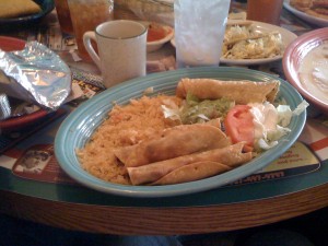 Taquito Plate